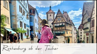 Rothenburg ob der Tauber Bavaria Germany [upl. by Enia]