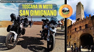 San Gimignano in moto Toscana on the road [upl. by Novat]