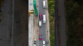 Traffic congestion in Hinjawadi due to Metro line 3 work  SaudaGhar Exclusive pune metro traffic [upl. by Amikay]