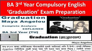 BA 3rd Year Compulsory English Graduation Essay exam preparation [upl. by Bremser]