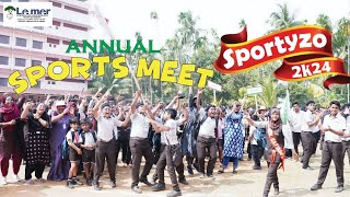 Annual Sports Meet 2k24 Le mer Public School Thriprayar [upl. by Niwdog]