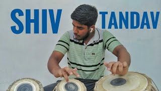 Shiv Tandav stotram  Har Har Mahadev  Tabla Cover [upl. by Eerihs935]