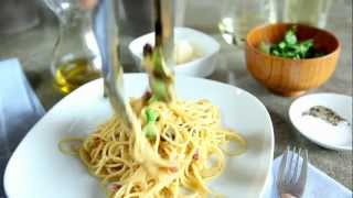 Spaghetti carbonara  Authentic recipe  Allrecipescouk [upl. by Criswell731]