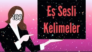 Eş Sesli Kelime Örnekleri  Görsel Destekli 20 Kelime  eşsesli dilbilgisi türkçeöğreniyorum [upl. by Odlavu599]