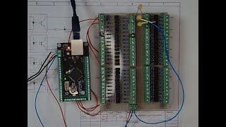 Digitale Ausgangskarte mit 48 Optokoppler [upl. by Karlee]