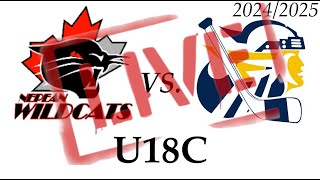 U18C Wildcats vs Gatineau Nitro  2425 Regular Season [upl. by Reahard]