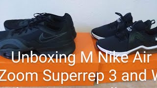 Unboxing Nike Air Zoom Superrep 3 and Nike Air Max Bella TR 5 [upl. by Tsirc]