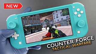 Counter Force Tactical Warfare Nintendo Switch Lite Gameplay [upl. by Tocs]