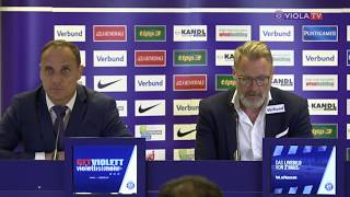 LivePressekonferenz nach Austria  Mattersburg [upl. by Keare]