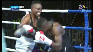 Fatuma Zarika Vs Catherine Phiri full video  Nairobi Fight Night [upl. by Sirahc]