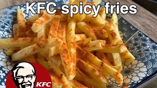 KFC spicyfries recipe 😀 [upl. by Eilyab]