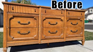 DRESSER MAKEOVER  Dramatic before and after 😲 [upl. by Ane563]