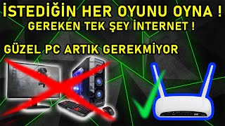 İSTEDİĞİN HER OYUNU OYNAMA   Nvidia GeForce NOW [upl. by Yared]