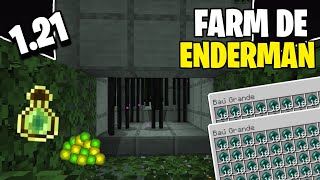 NOVA FARM de ENDERMAN amp XP para MINECRAFT BEDROCKJAVA 1212 2024 [upl. by Nnyledam]