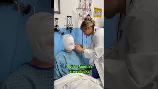 Soldier fakes injury to surprise nurse wife 🥹 [upl. by Enimzzaj253]