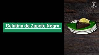 Gelatina de zapote negro [upl. by Christina]