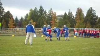 TJs second football game at Sky View Middle School Fall 2009 [upl. by Semadar]