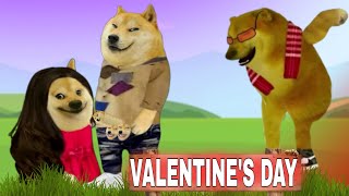 Valentines Day 🔥 Bimdayak Ji Ki Badla Cheems Dog New VideoDogesh Kaka [upl. by Enitsenrae]