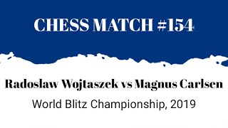 Radoslaw Wojtaszek vs Magnus Carlsen • World Blitz Championship 2019 [upl. by Walsh]