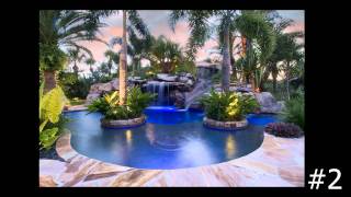 Top 10 Complete Outdoor Designs of Swimming Pools by Lucas Lagoons [upl. by Mcconaghy901]