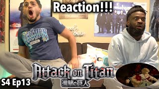 ATTACK ON TITAN 4x13 REACTION  CHILDREN OF THE FOREST [upl. by Andre23]