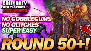 WE DID IT  quotROUND 50 TERMINUS BOSS FIGHT ATTEMPTquot No Glitches or Gobblegums  BO6 Zombies [upl. by Olim959]