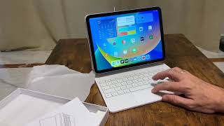 Magic keyboard Goojodoq para Ipad 10th [upl. by Alviani]