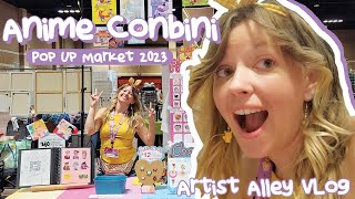 ANIME CONBINI MART Artist Alley 2023  First Pop Up Market   My Thoughts [upl. by Anifur]