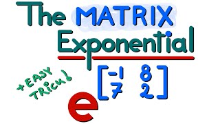 Matrix Exponential How to calculate Stepbystep [upl. by Christabelle]