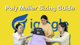 Poly mailer  How to choose suitable size for your poly mailer Size guide for your reference [upl. by Lewls]