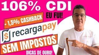 TUDO SOBRE A CONTA DIGITAL RECARGAPAY E O CARTÃO DE CRÉDITO COM CASHBACK DE 15 COM DICAS DE OURO 🥇 [upl. by Anej]