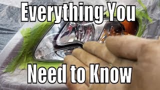 How to Restore Headlights PERMANENTLY quotDo Not Use Clear Coatquot [upl. by Lil]