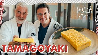 TAMAGOYAKI Alex Atala ensina a fazer o OMELETE JAPONÊS Com paulomuzy [upl. by Kallick]