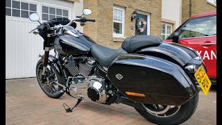 Harley Davidson 2023 Sport Glide 107 Test ride and opinions [upl. by Midge]