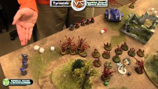 Tyranids vs Imperial Guard and Space Marines Warhammer 40k Battle Report  Beat The Cooler Ep 101 [upl. by Blim846]