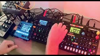 Psychedelic Ambient w Digitakt II Digitone amp Dreadbox Erebus [upl. by Lemrac]