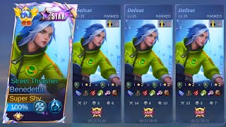 MANIAC NEW SEASON BENEDETTA BEST ROTATION AND BUILD FOR UP FASTER  MOBILE LEGENDS [upl. by Stevana]