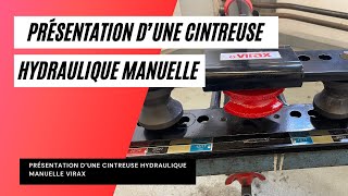 Présentation dune Cintreuse hydraulique Virax [upl. by Yvonner]