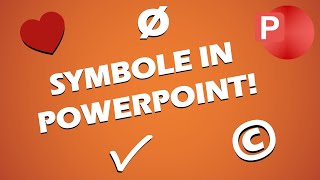 Haken in PowerPoint Und weitere Symbole [upl. by Beal]