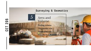 Lecture Volume Introduction Trapezoidal and prismoidal rule Problem 1 [upl. by Chery343]