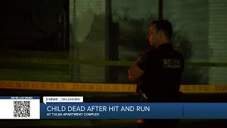 TPD Child hit and killed by car in north Tulsa [upl. by Fesuy549]