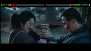 Hanzo Vs Bi Han With Healthbars  Mortal Kombat 2021 [upl. by Hsetih]