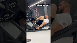 Unilateral Leg Press [upl. by Elbert]