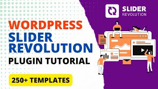 Slider Revolution Plugin Tutorial  How To Create Slider in WordPress Using Revolution Slider [upl. by Lilia982]