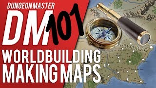 DM 101  Episode 5 Part Two  Map Making DampD HelpAdvice [upl. by Sinnard]