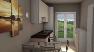 Home Tour  Interior Design  Progettazione dinterni [upl. by Nodab]