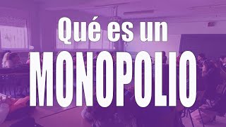 Qué es un monopolio [upl. by Aennyl731]