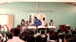 st ignatius school  steel drum band [upl. by Kaila]