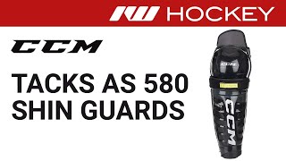 CCM Tacks AS 580 Shin Guard Review [upl. by Archy]