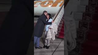 DELCY ARRIBA AL AEROPUERTO DE MOSCU [upl. by Fulvia]